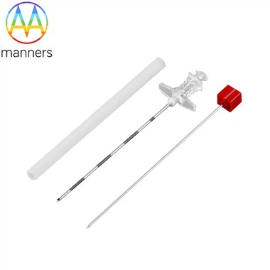 Epidural nål med Tuohy Avfasning