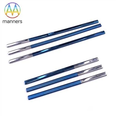 Återanvändbart sugrör av rostfritt stål