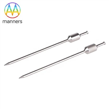 Termometersonds nålhus med stängd ände